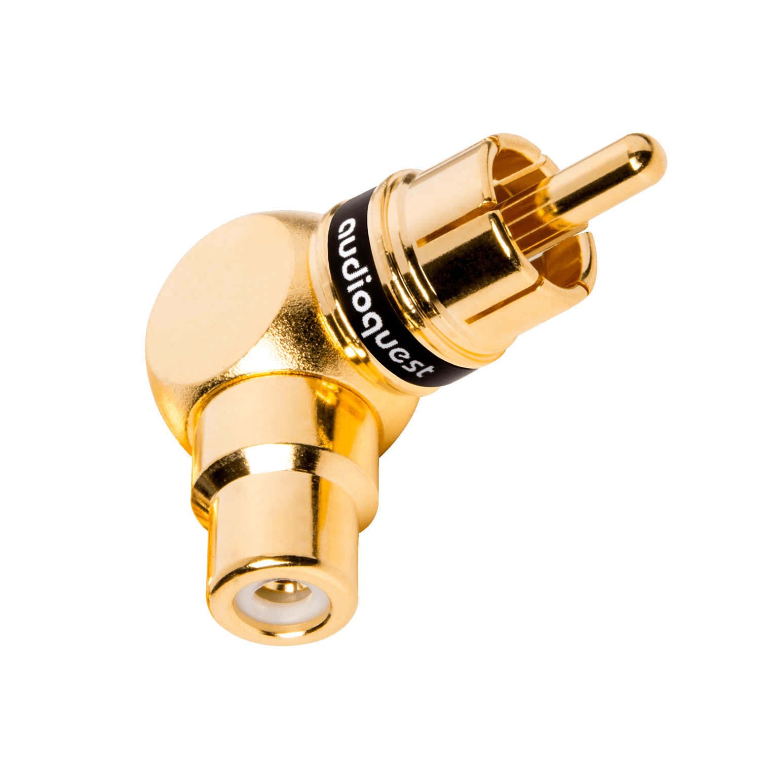 AudioQuest Accessories RCA 90° adattatore RCA angolare rame