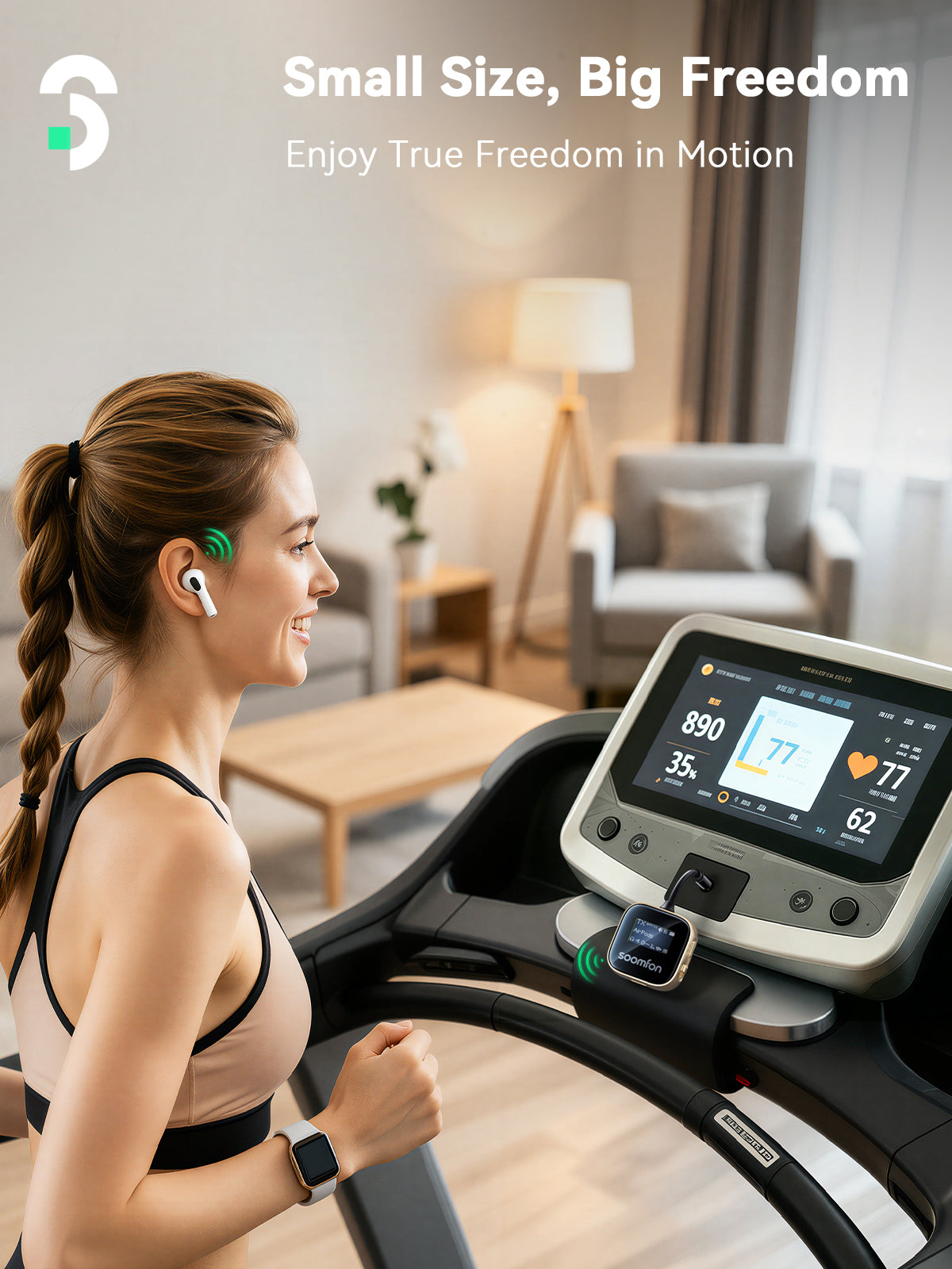 SOOMFON Bluetooth Transceiver trasmettitore Bluetooth aptX display