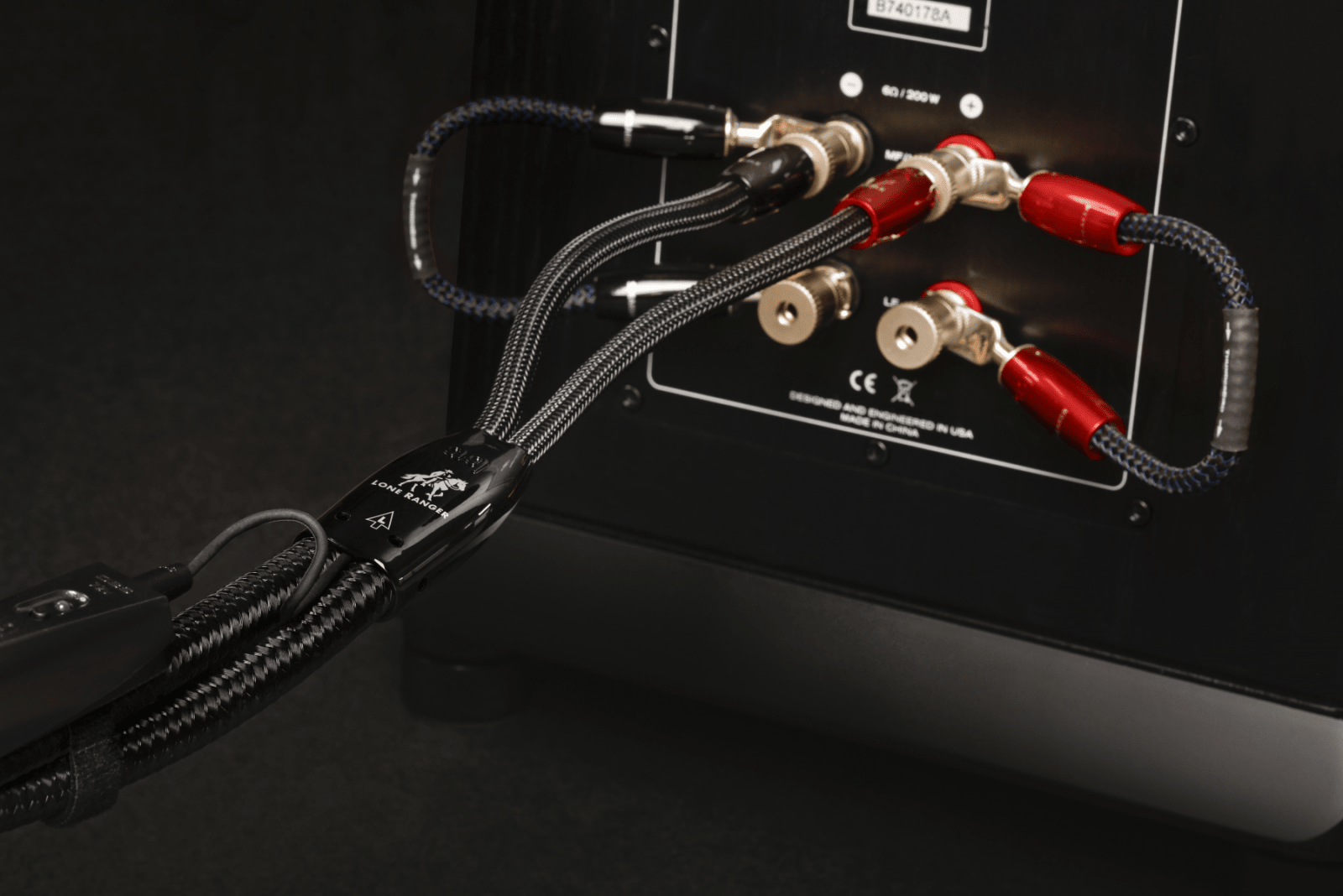 Audioquest Lone Ranger cavo diffusori Full-Range Zero-Tech