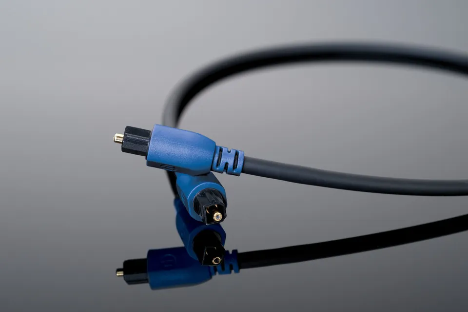 Transparent Hardwired cavo ottico Toslink 3 piedi