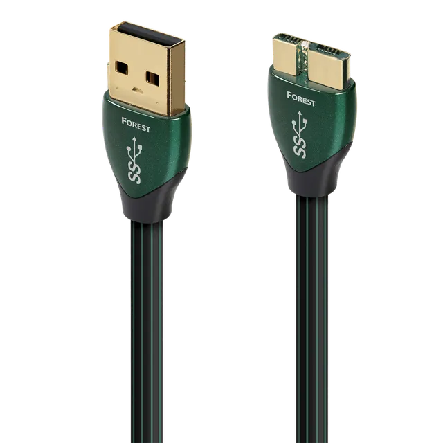 AudioQuest Forest cavo USB-A 3.0-Micro B 3.0 argento