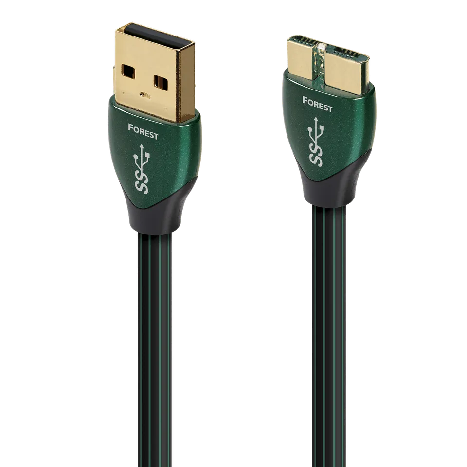 AudioQuest Forest cavo USB-A 3.0-Micro B 3.0 argento