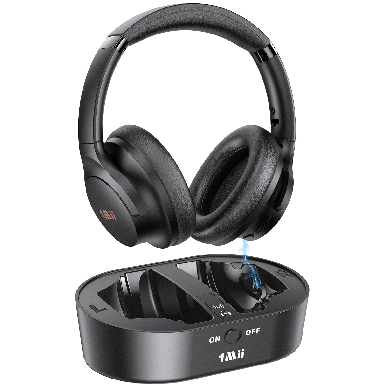 1Mii ClearLinkTV H3 Cuffie TV Wireless 75 Ore per Anziani