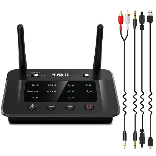 1Mii B03 Trasmettitore Bluetooth per TV aptX Low Latency