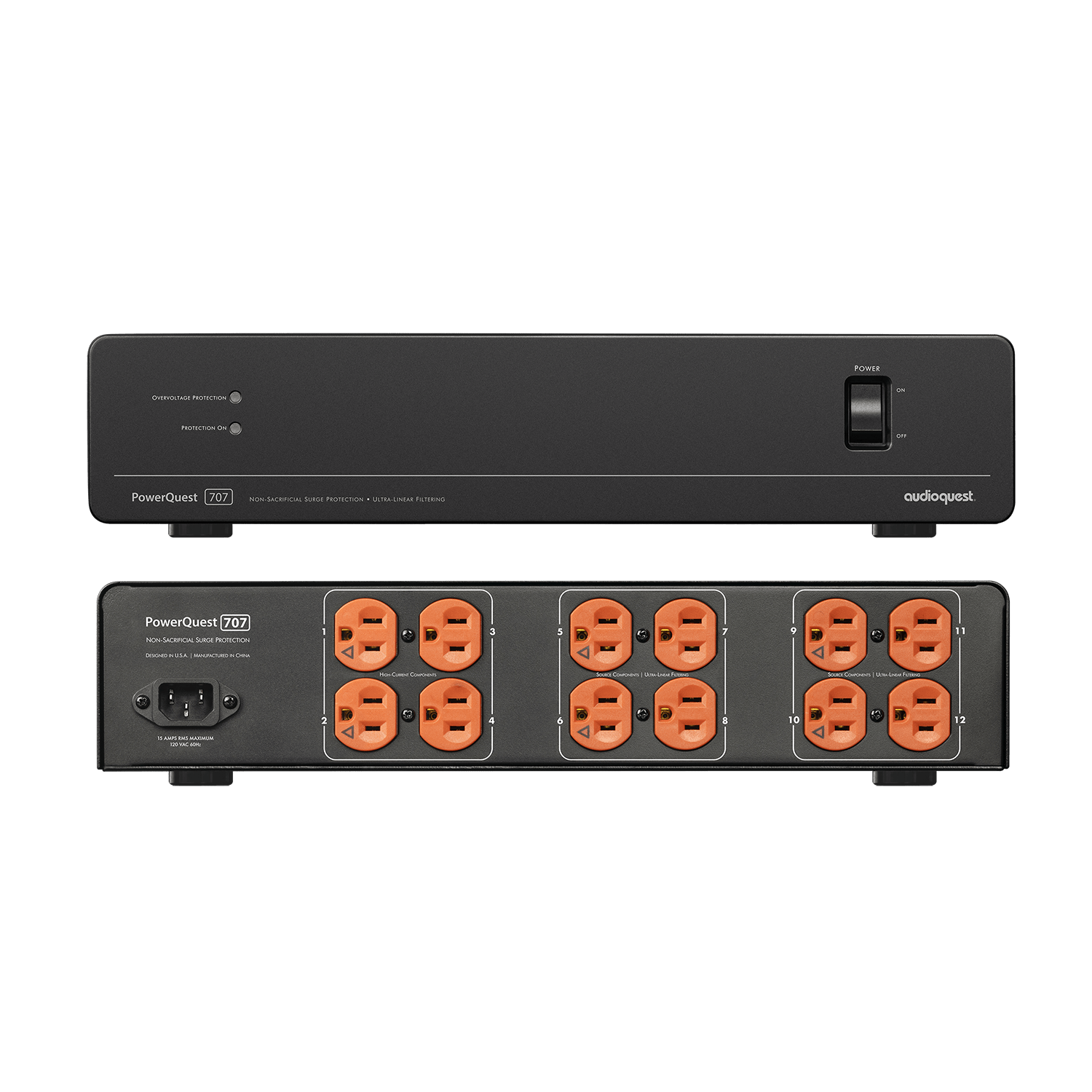 AudioQuest PowerQuest 707 condizionatore rete 12 prese