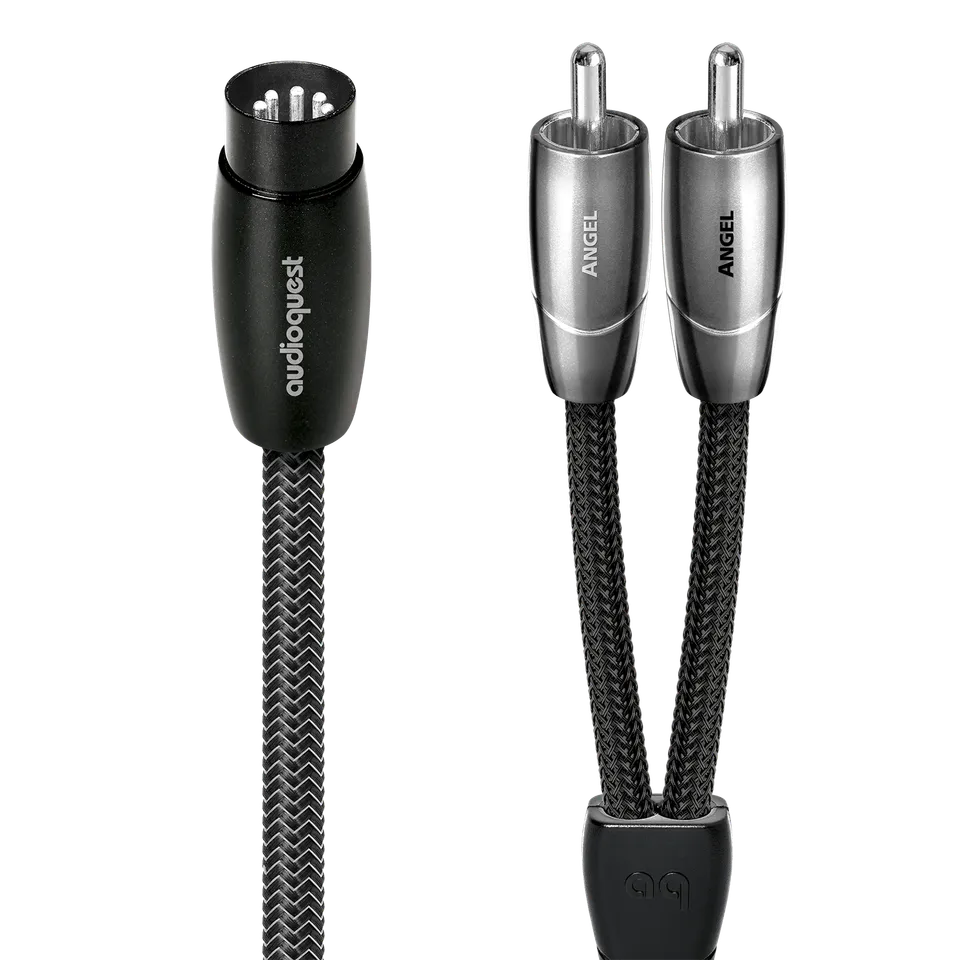 AudioQuest Angel 5 Pin DIN-RCA cavo argento PSS