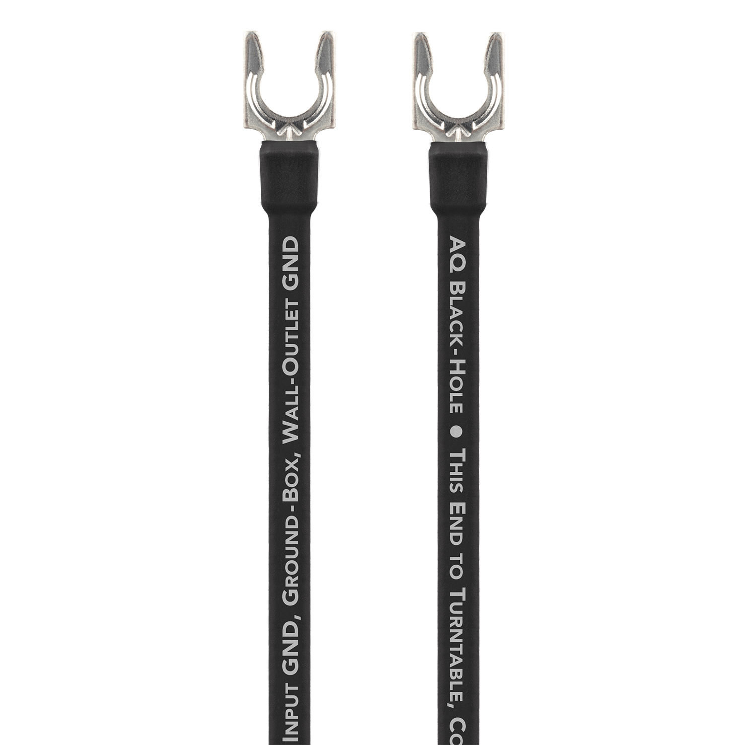 AudioQuest Black Hole GroundGoody cavo massa giradischi forcella