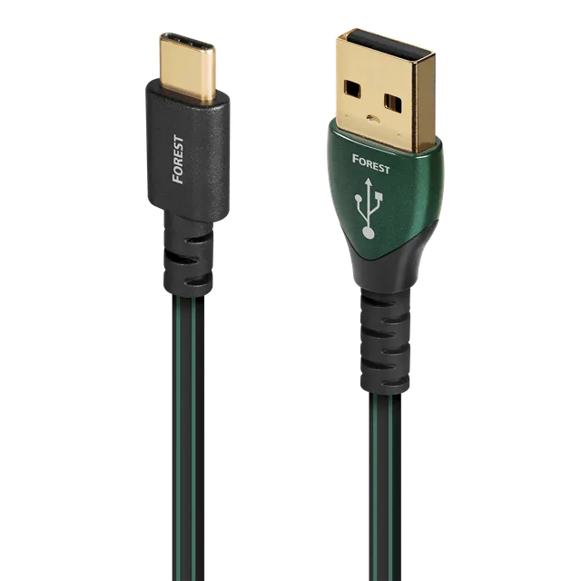 AudioQuest Forest USB-C A cavo USB argentato 0,5% DAC