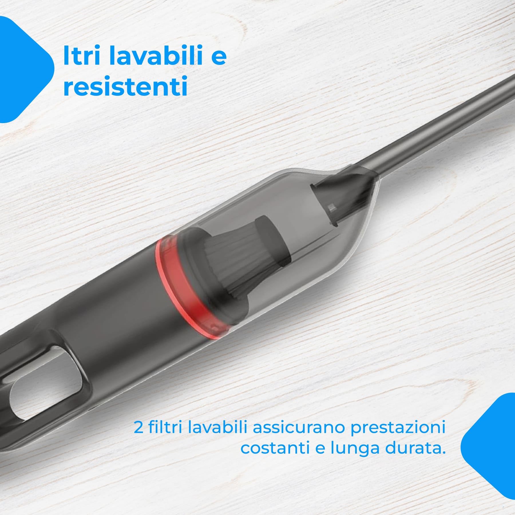NK Mini Aspirapolvere Senza Cavo 6000 PA USB-C