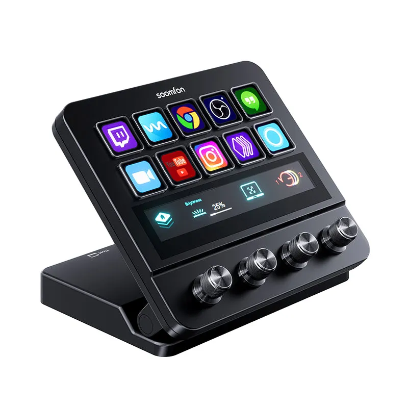 SOOMFON Stream Controller Plus tastiera streaming 10 tasti