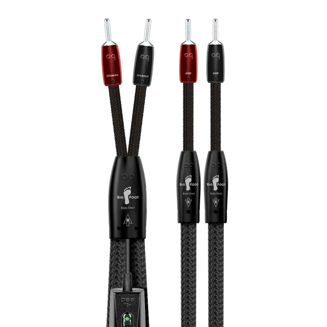 Audioquest BigFoot BASS cavo diffusori bi-wiring rame