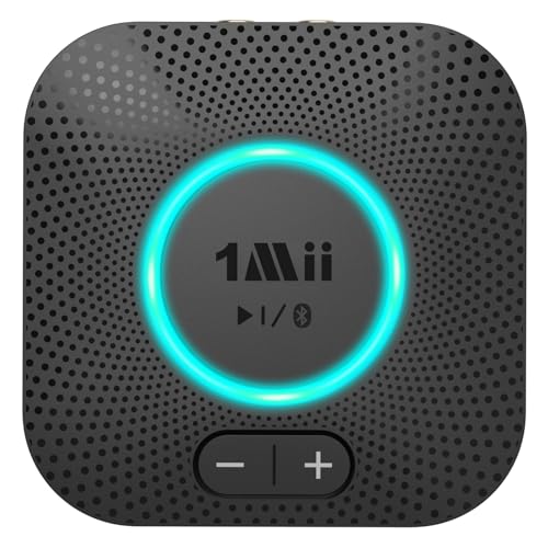 1Mii B06S Ricevitore Bluetooth 5.3 aptX HD RCA AUX