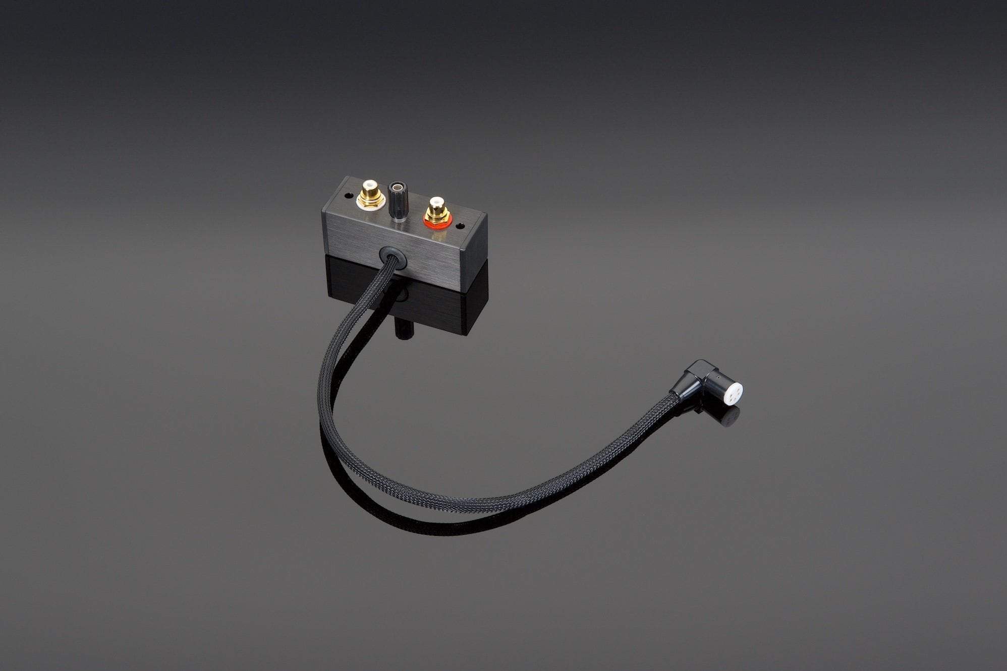 Transparent DIN-RCA adattatore giradischi fono 14 pollici