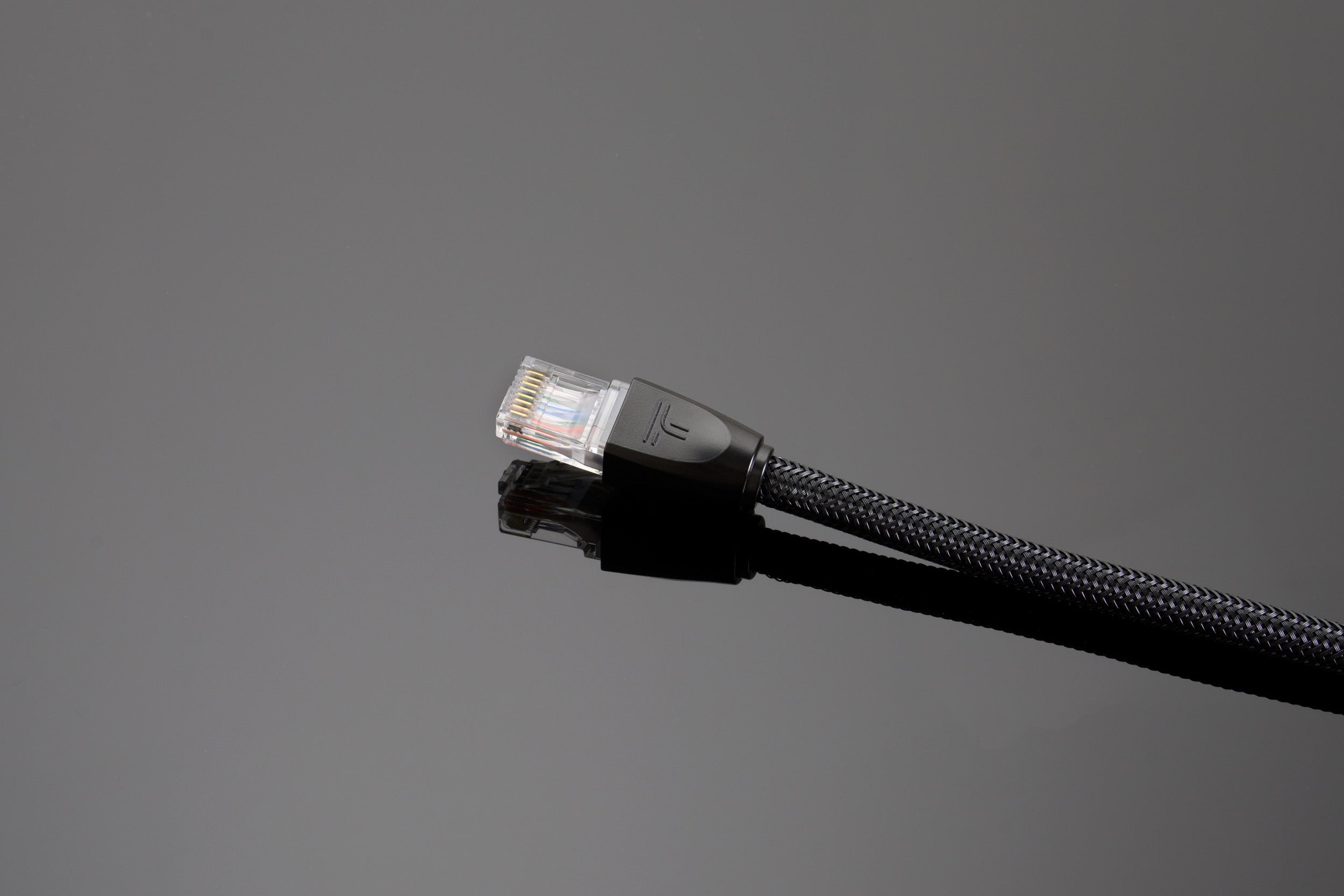 Transparent Ethernet cavo rete 1m per audio