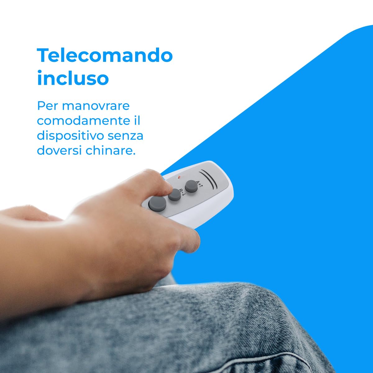 NK Esercitatore Elettrico Gambe Passivo Telecomando 5 Velocità