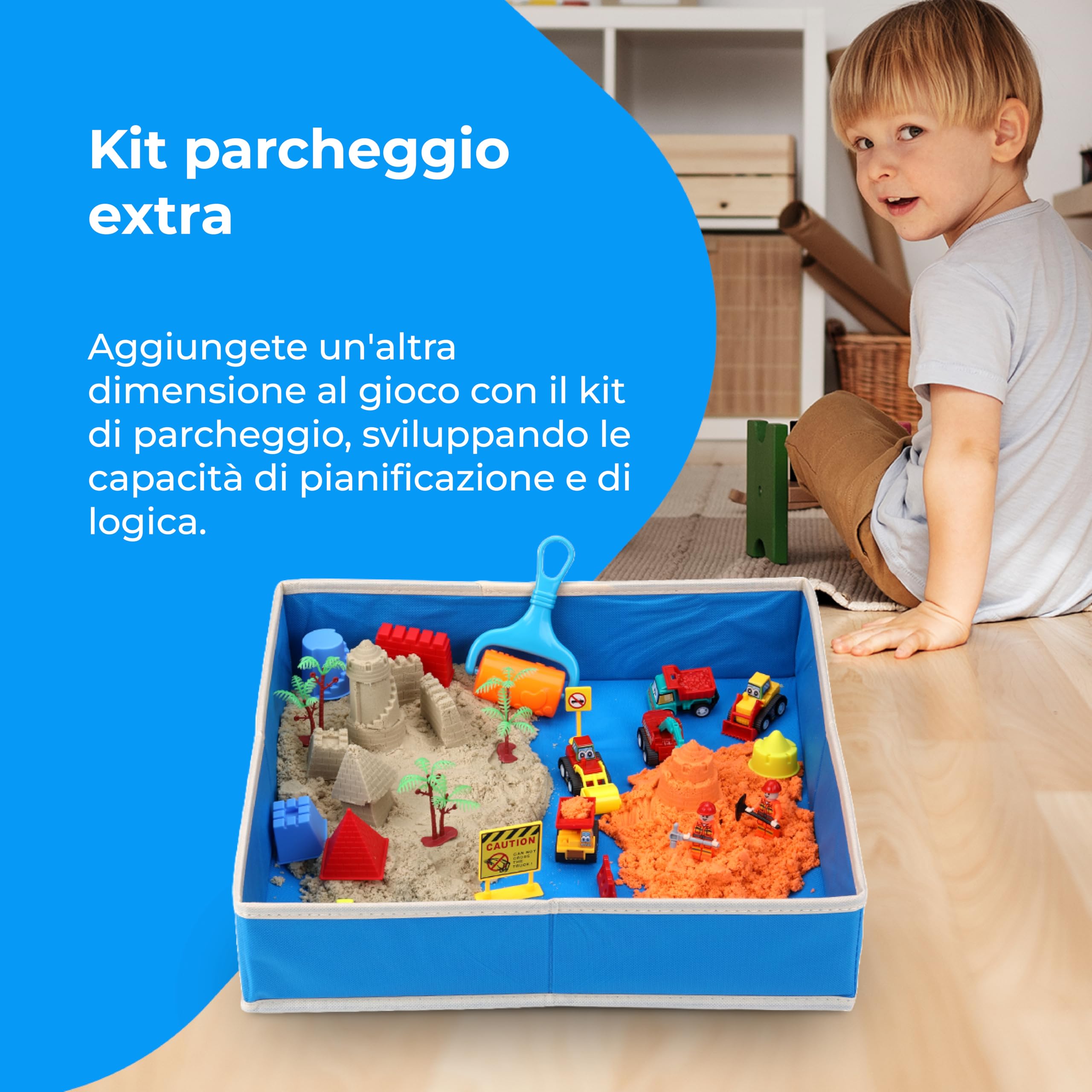 NK sabbia magica set costruzioni 48 pezzi 1,36 kg