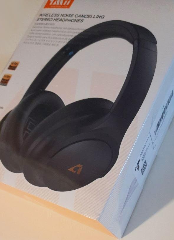 1Mii Y8 cuffie bluetooth ANC LDAC over-ear 100 ore nere