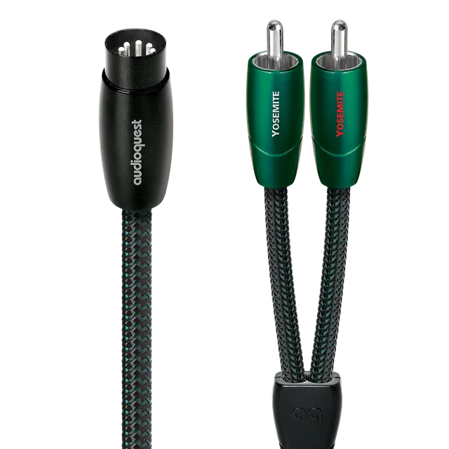 Audioquest Yosemite DIN-RCA cavo fono rame PSC+ DBS