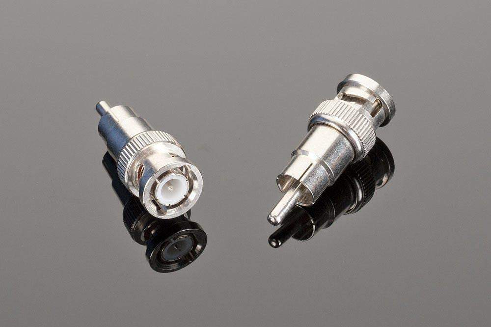 Transparent Adattatore BNC Maschio RCA Maschio Digitale 1pz