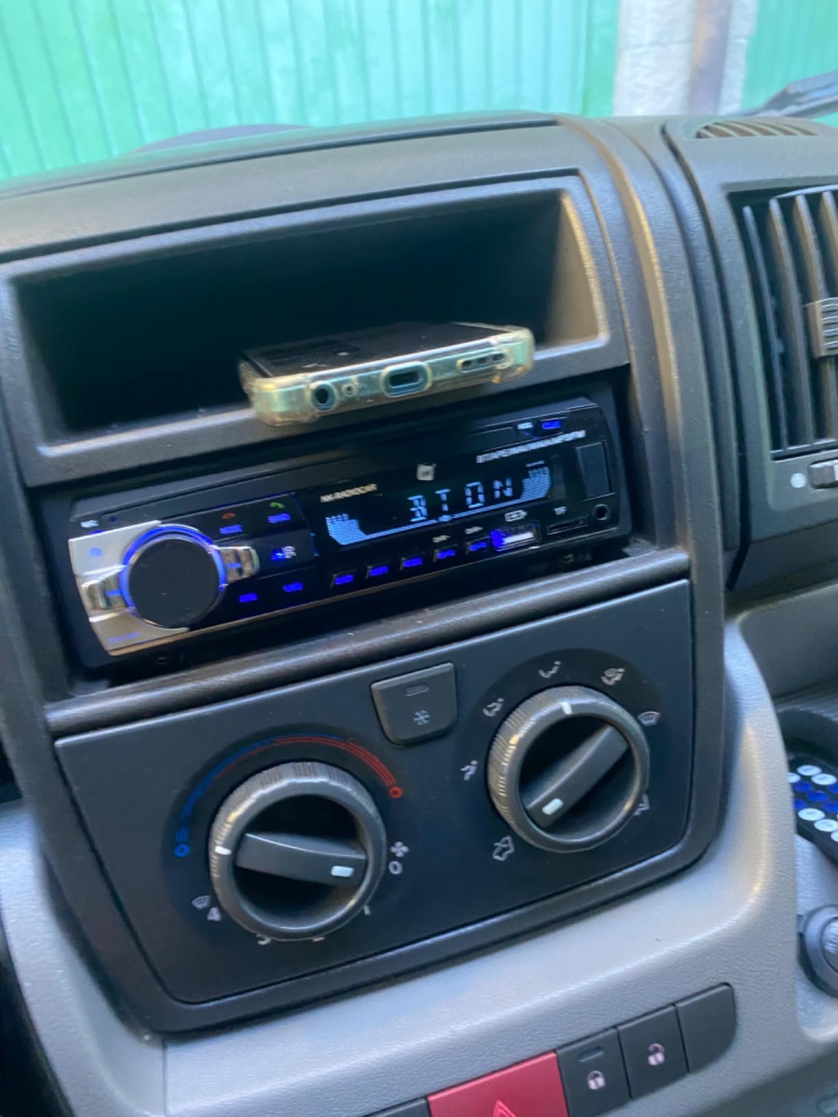NK Radiocare Autoradio Bluetooth 1 DIN 4x40W