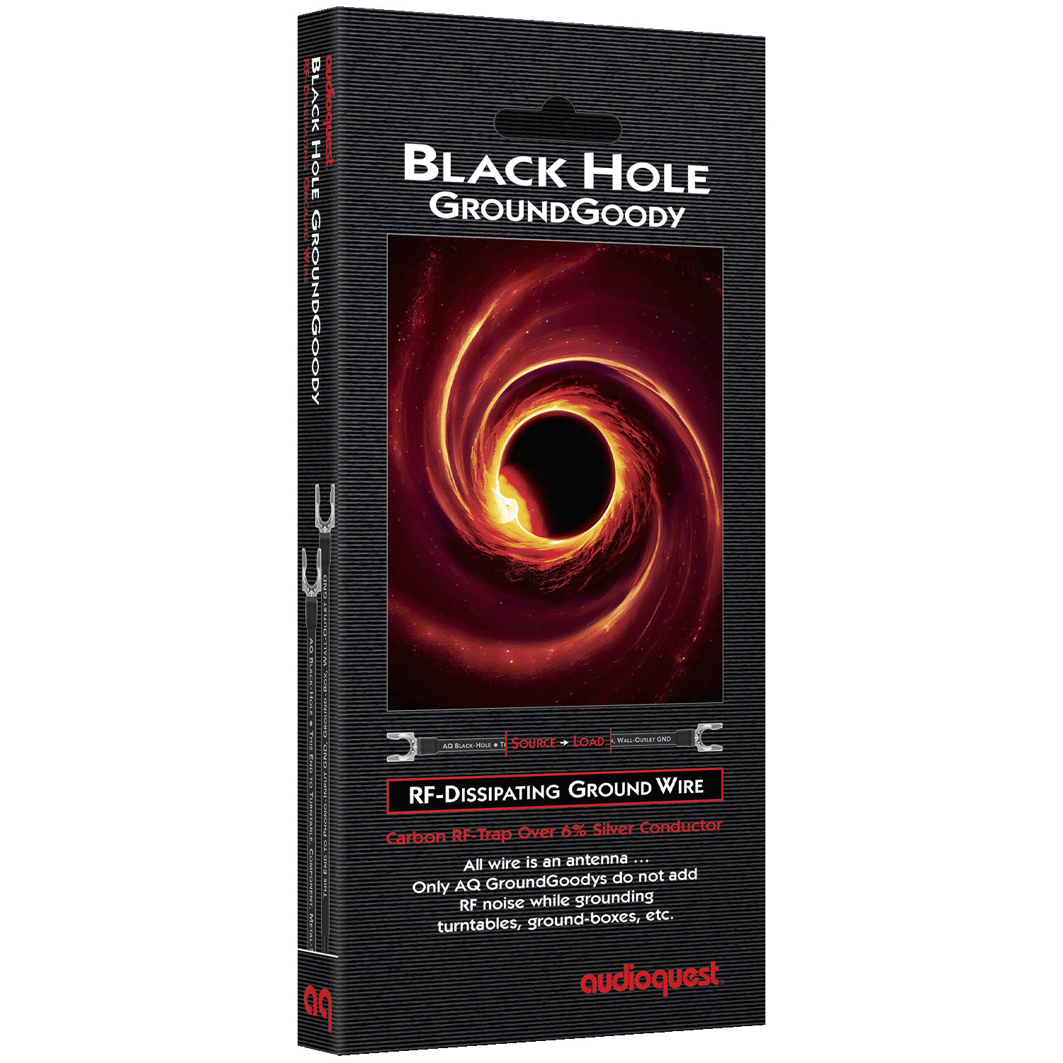AudioQuest Black Hole GroundGoody cavo massa giradischi