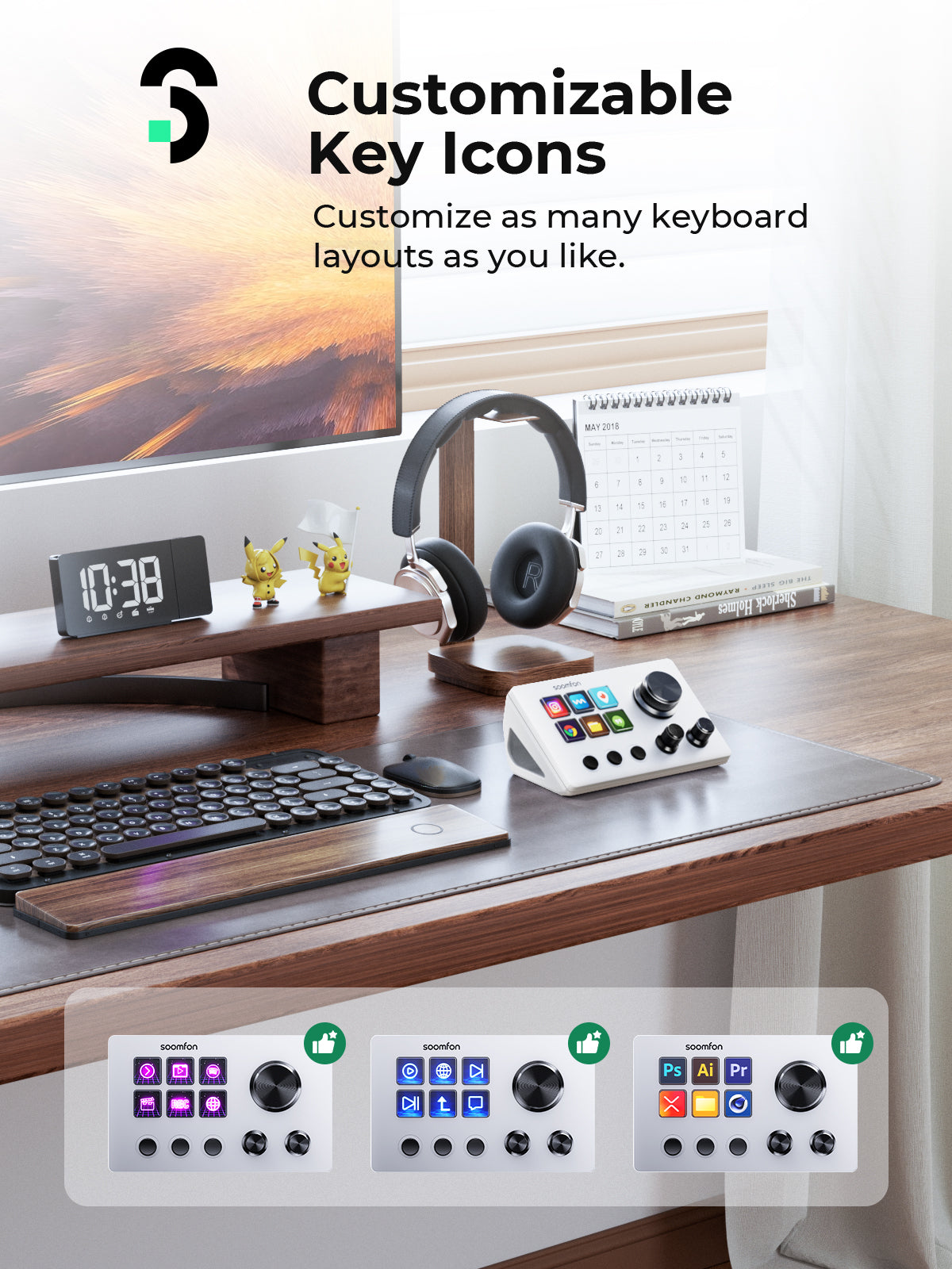 SOOMFON Stream Controller SE tastiera streaming USB
