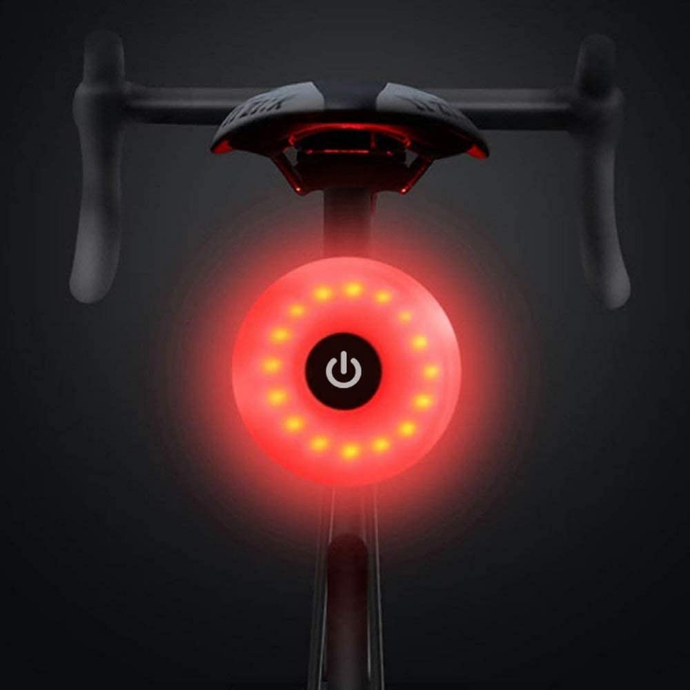 NK Sport luce posteriore LED bici ricaricabile IPX5