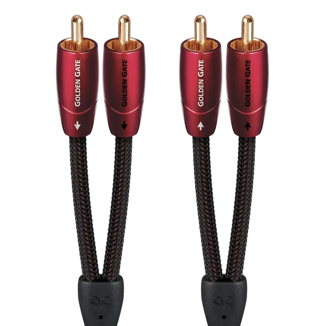 AudioQuest Golden Gate RCA-RCA cavo audio rame stereo