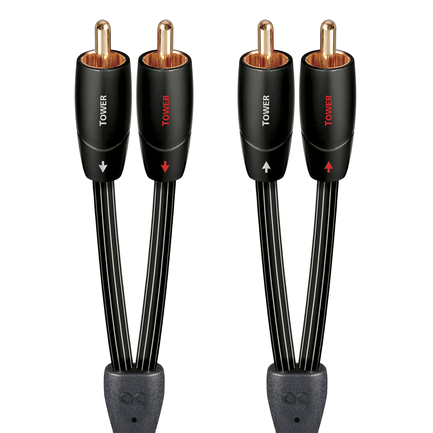 Audioquest Tower RCA-RCA cavo audio stereo rame 3 m