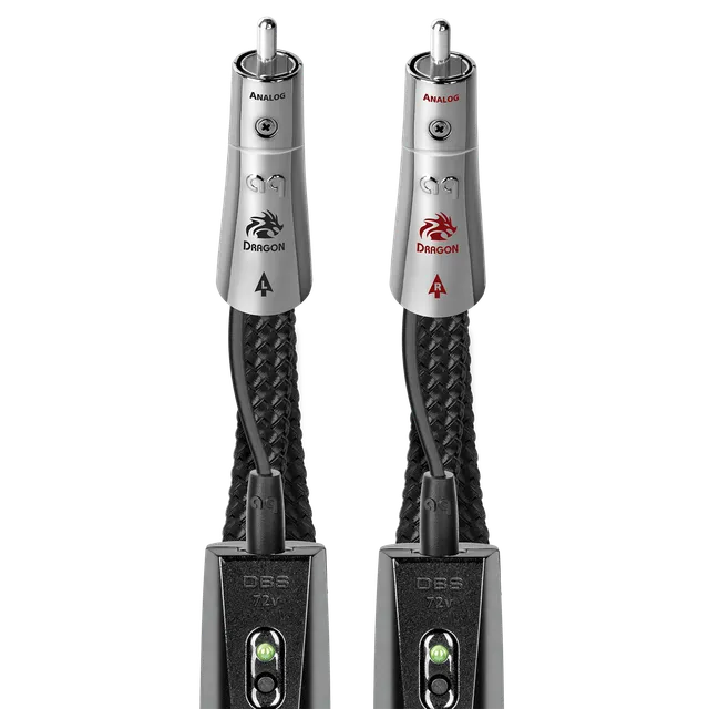 AudioQuest Dragon Cavo RCA Argento PSS RCA-RCA DBS 72V
