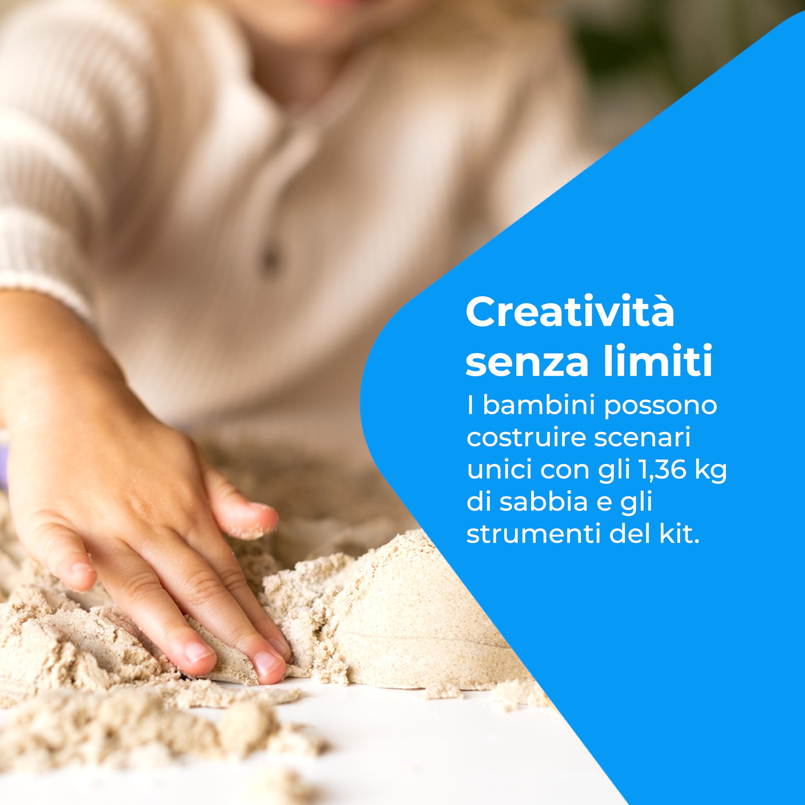 NK sabbia magica set costruzioni 48 pezzi 1,36 kg