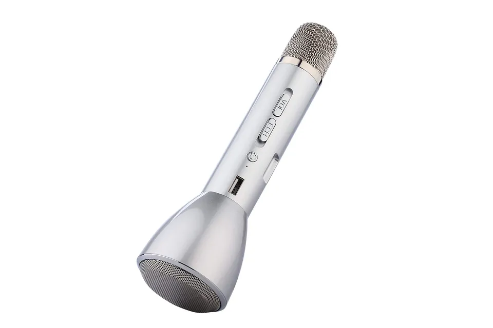 NK Altoparlanti e Audio Microfono Karaoke Portatile Bluetooth 3W