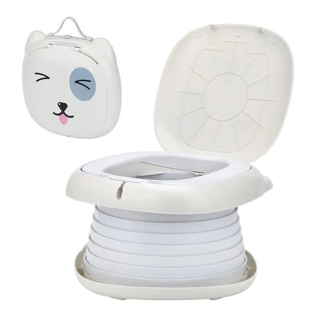 NK Vasino Bambini Pieghevole Bianco Portatile Antiscivolo