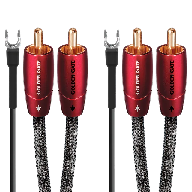 AudioQuest Golden Gate Cavo RCA Giradischi Rame PSC
