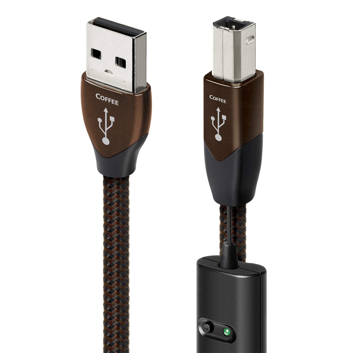 AudioQuest Coffee USB-A B cavo USB 1,5 m argento ricondizionato