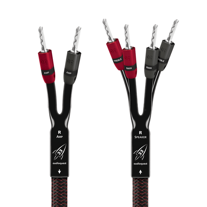 Audioquest Rocket 33 cavo diffusori Single-BiWire rame