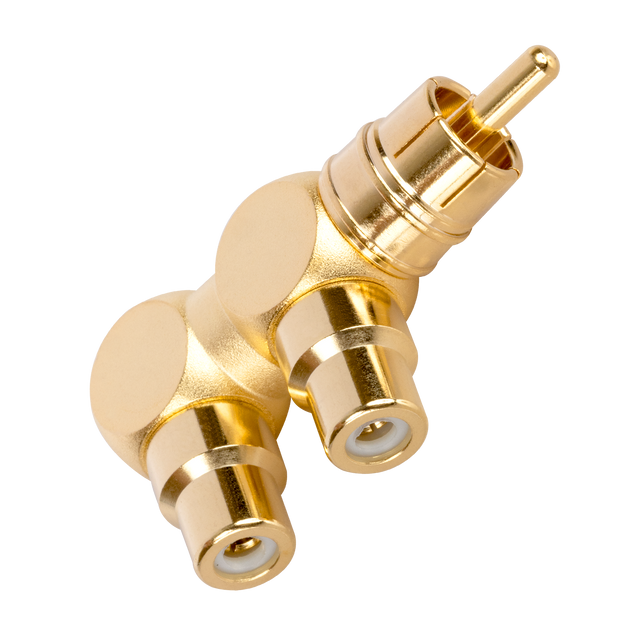AudioQuest Accessories Splitter RCA rigido jack 3,5mm 2 RCA