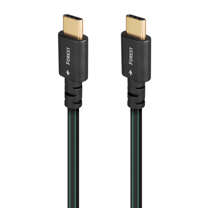 Audioquest Forest cavo USB-C 0,5% argento semi-solido