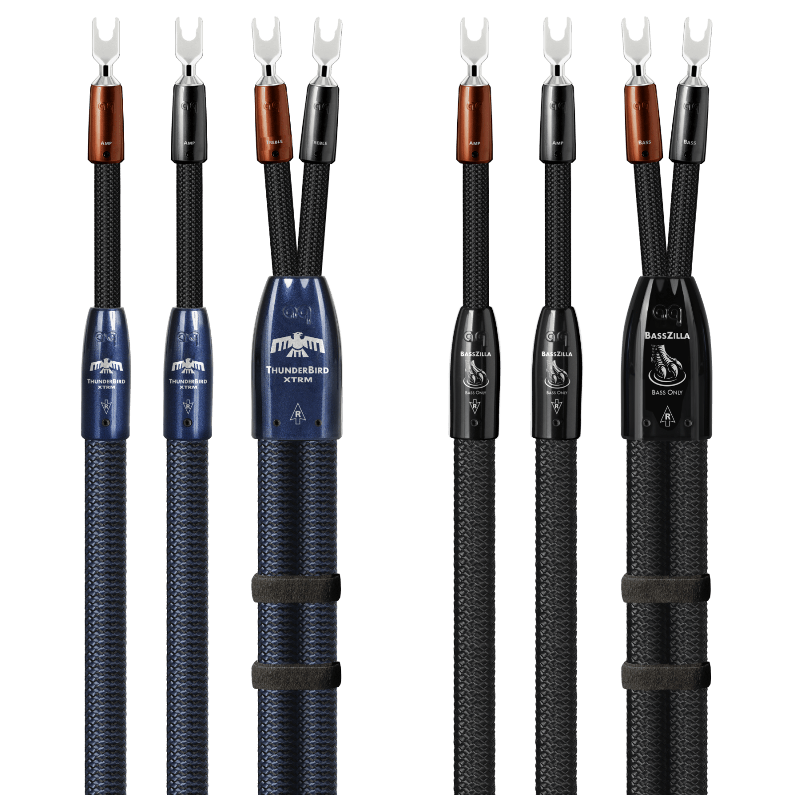 AudioQuest ThunderBird Cavo diffusori BiWire 3 m banana