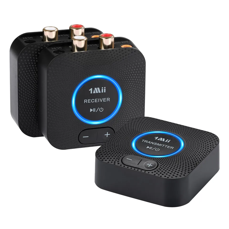 1Mii Kit Audio Wireless 2.4GHz 1TX+2RX AUX RCA