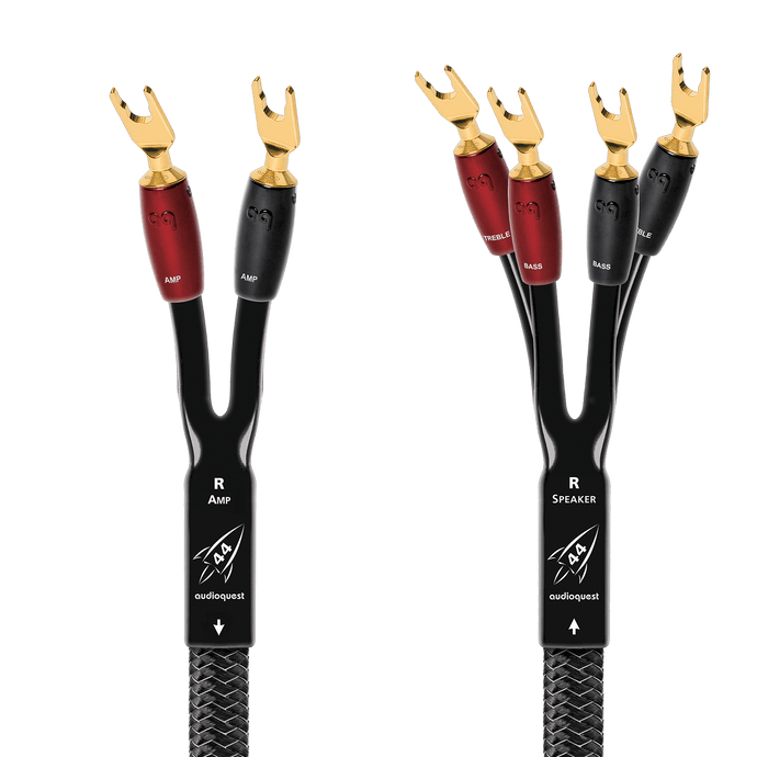 AudioQuest Rocket 44 Single-BiWire cavo diffusori rame PSC+