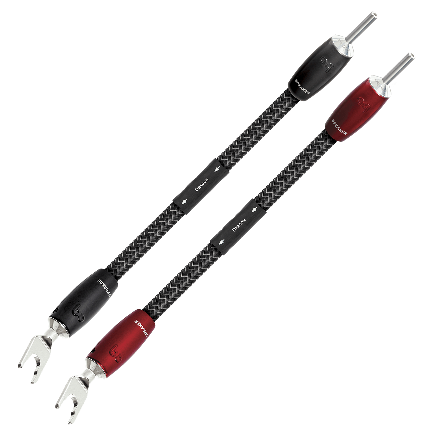AudioQuest Dragon BiWire Ponticelli Diffusori Argento 20 cm