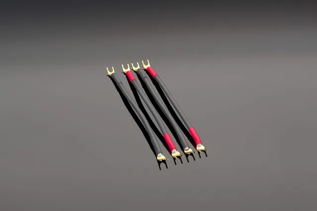 Transparent High Performance Adattatori Biwire Spade-Spade Set 4
