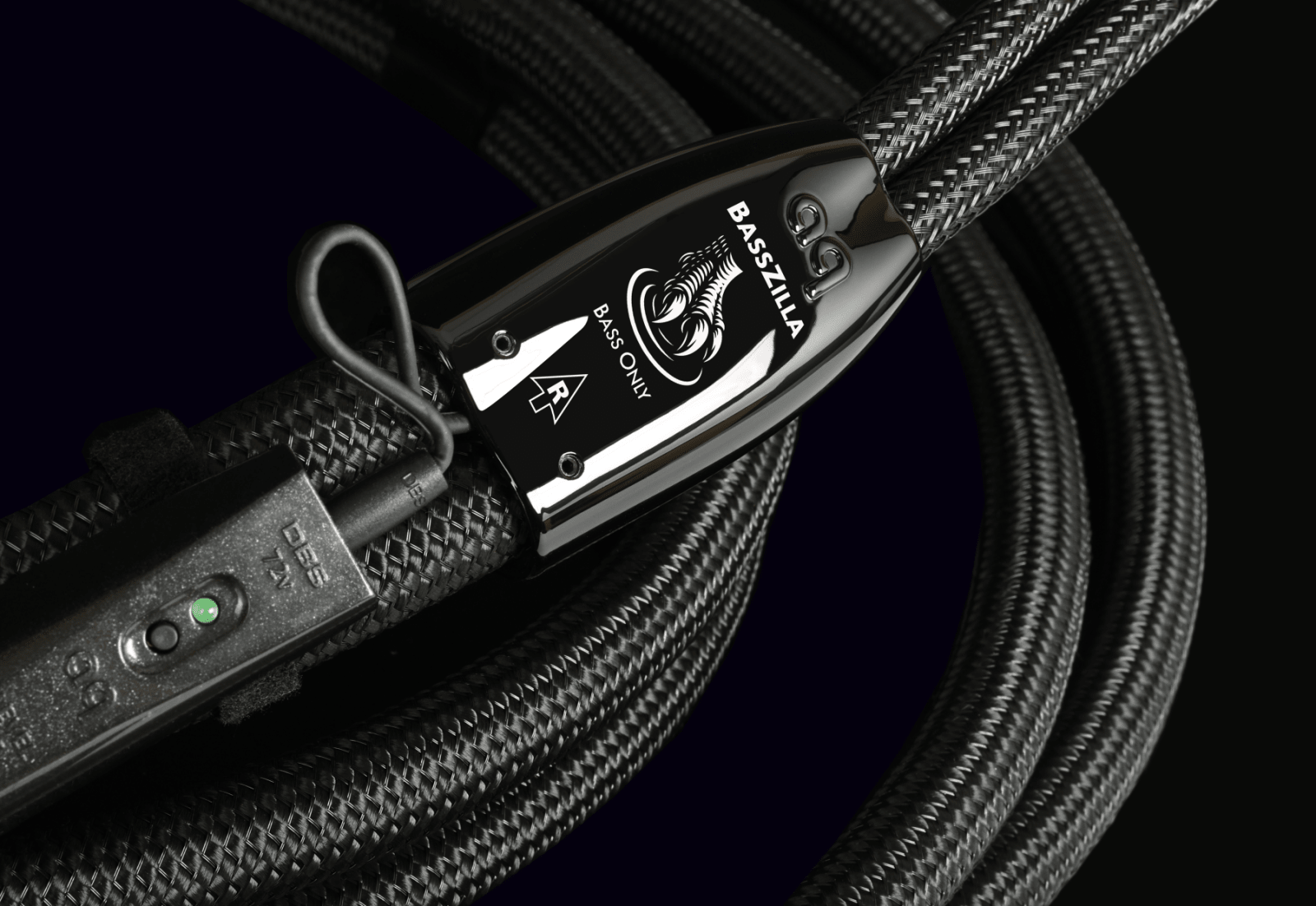 AudioQuest BassZilla coppia cavi diffusori 2m banana argento