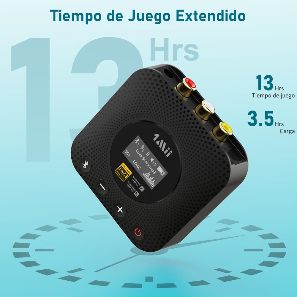 1Mii B06HD+ Ricevitore Bluetooth HiFi LDAC aptX HD RCA