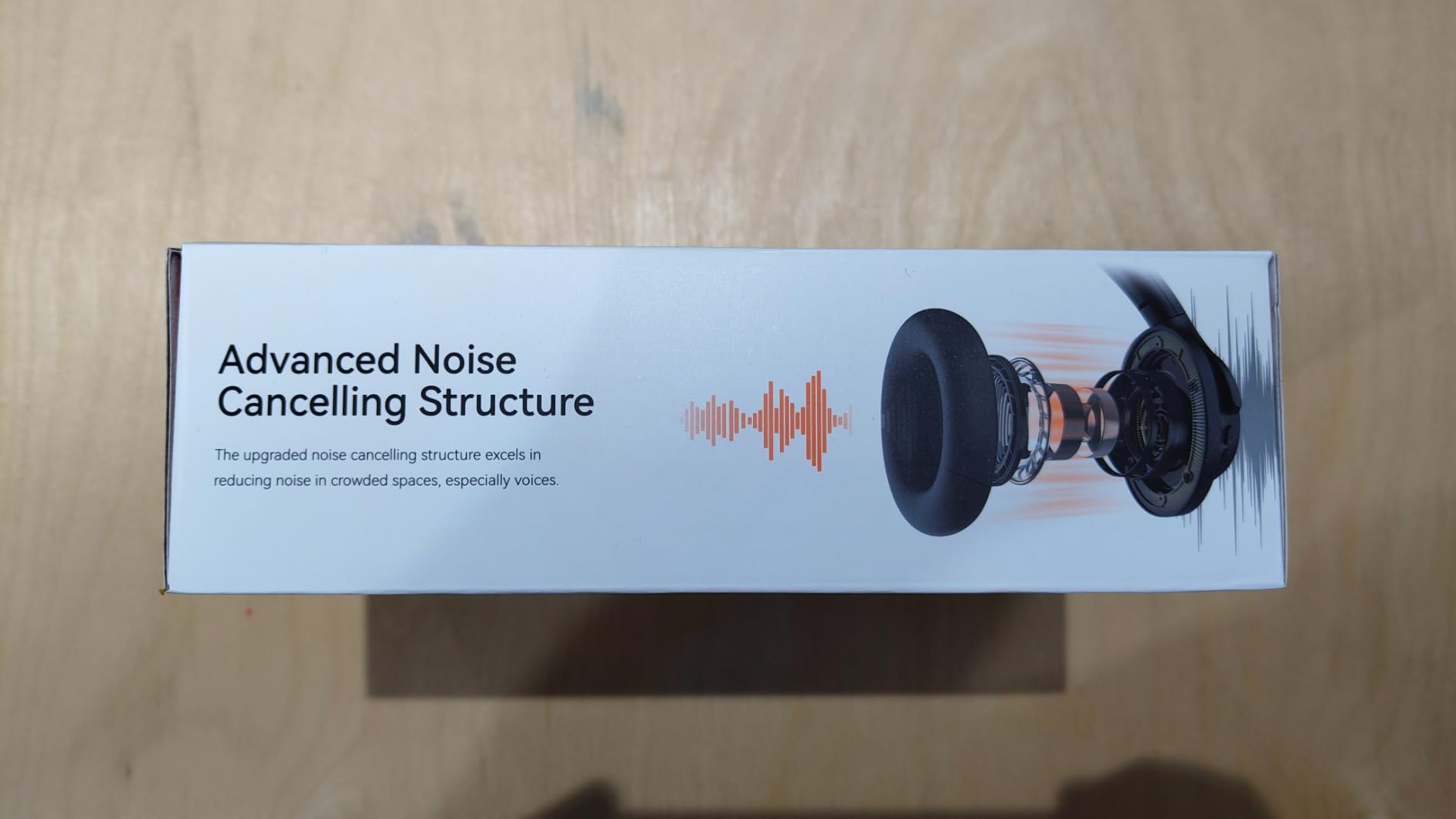1Mii Y8+ Cuffie Bluetooth Over-Ear ANC Beige 100 Ore
