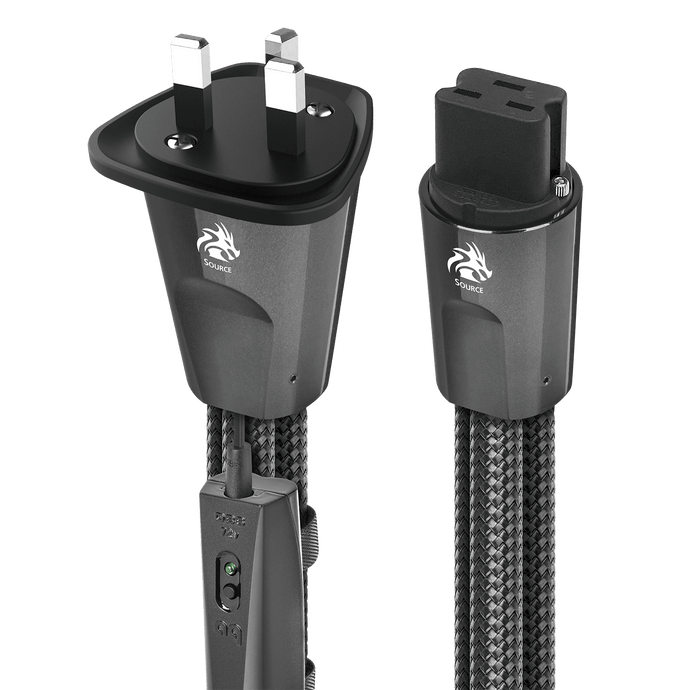 AudioQuest Dragon cavo alimentazione Source argento PSS