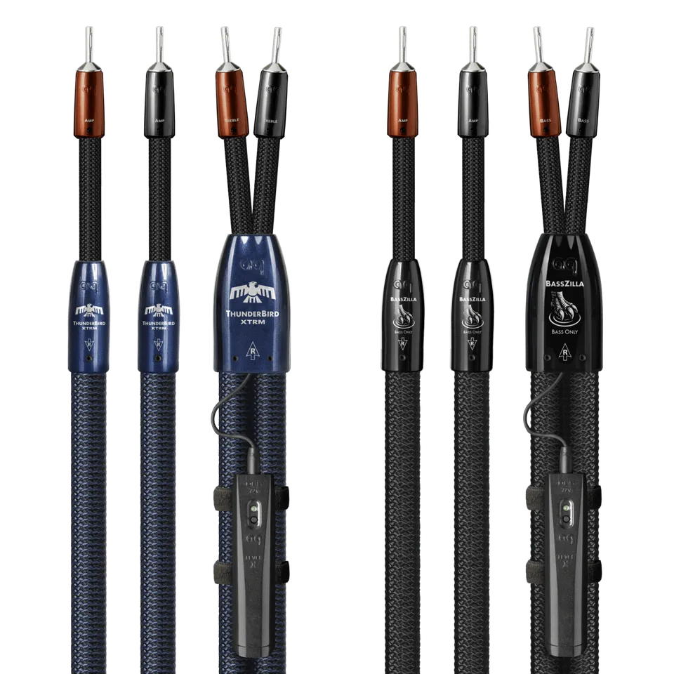 AudioQuest ThunderBird Cavo diffusori BiWire 3 m banana
