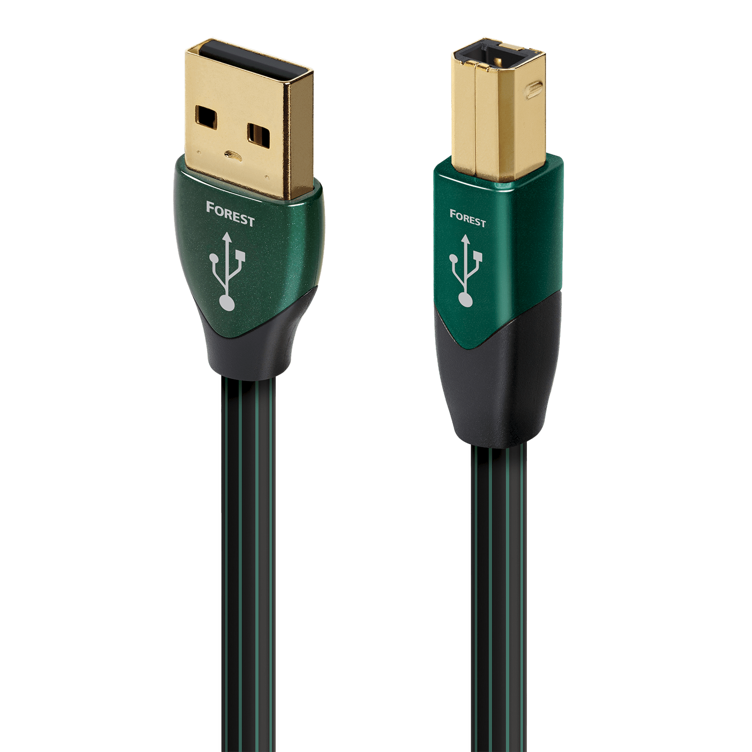 Audioquest Forest cavo USB A-B 0,5% argento