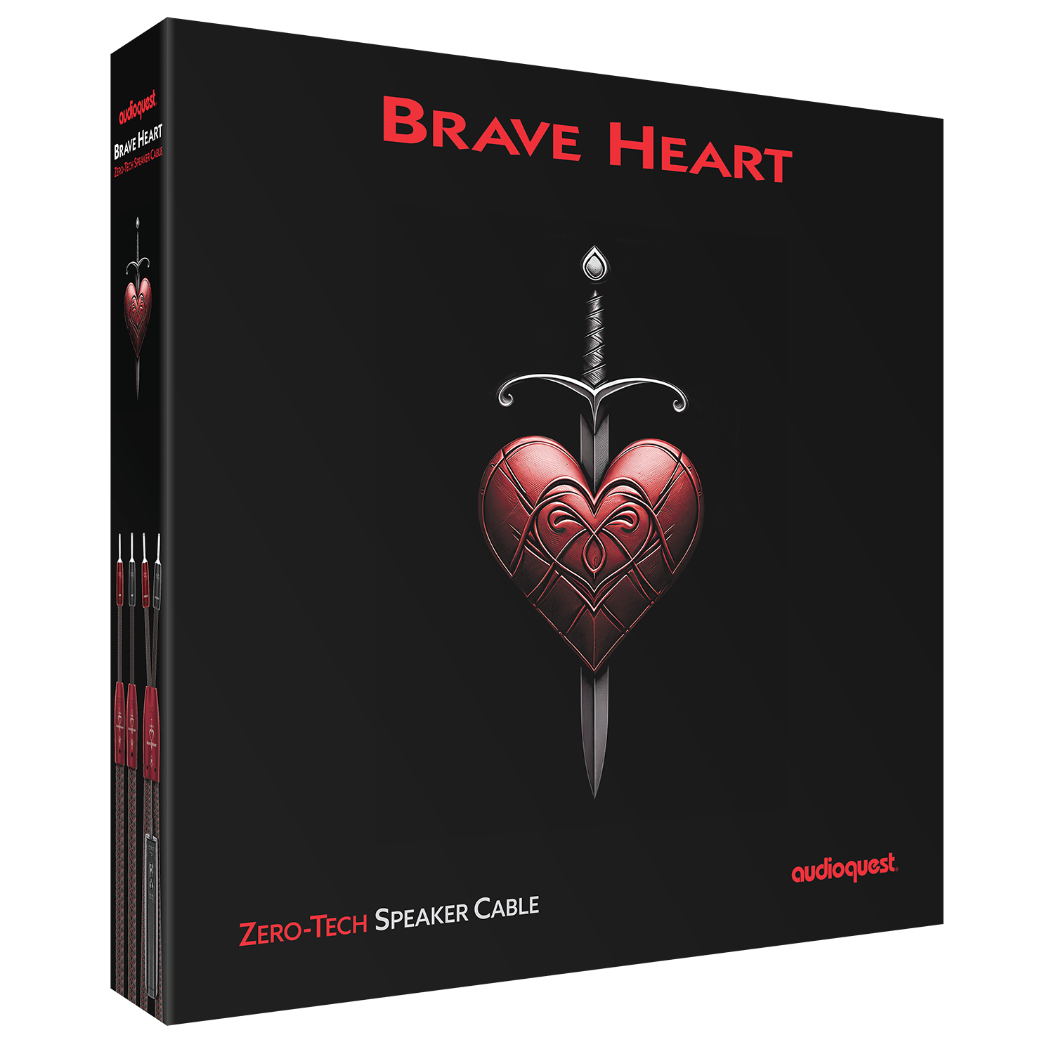AudioQuest Brave Heart Full-Range cavo diffusori PSC+